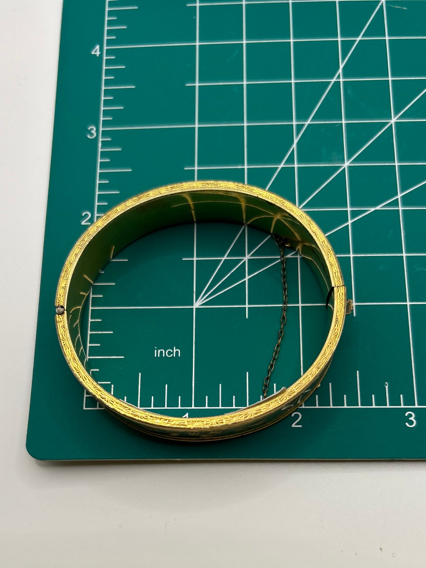 Antique gold filled bracelet