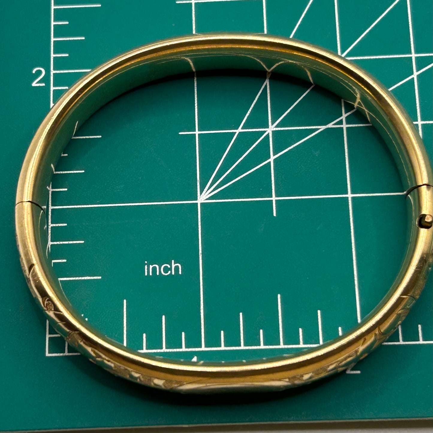 Antique gold filled bracelet