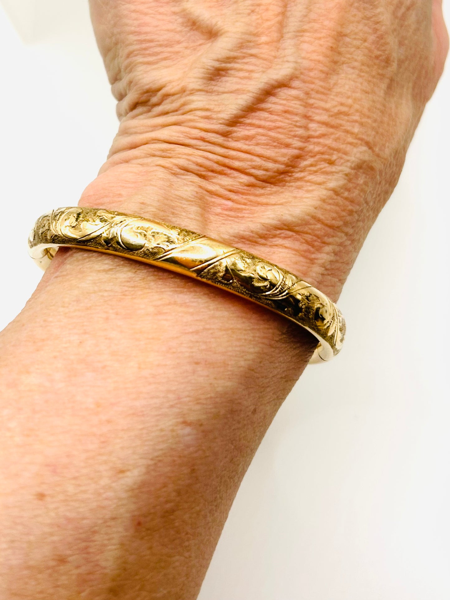 Antique gold filled bracelet