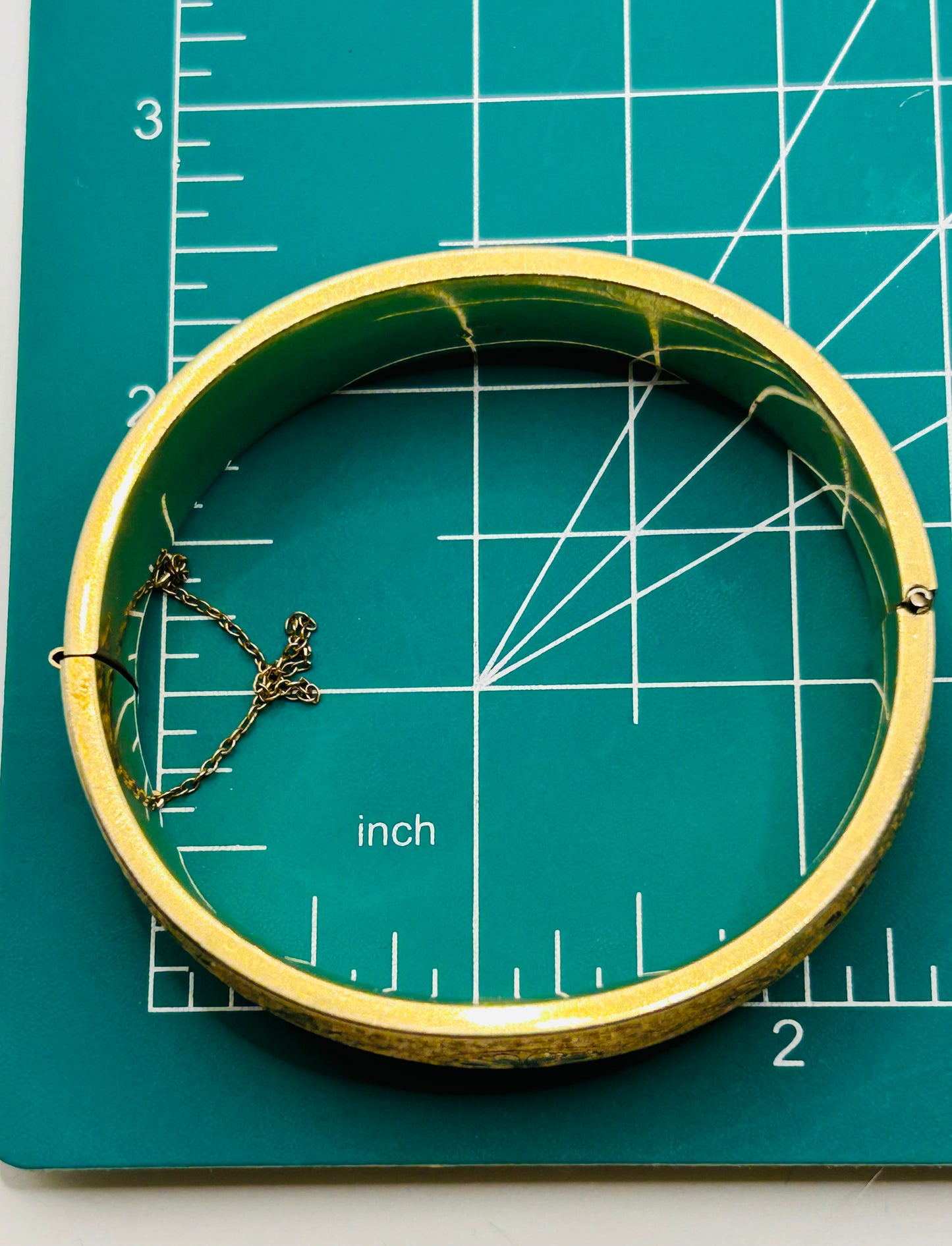 Antique gold filled bracelet