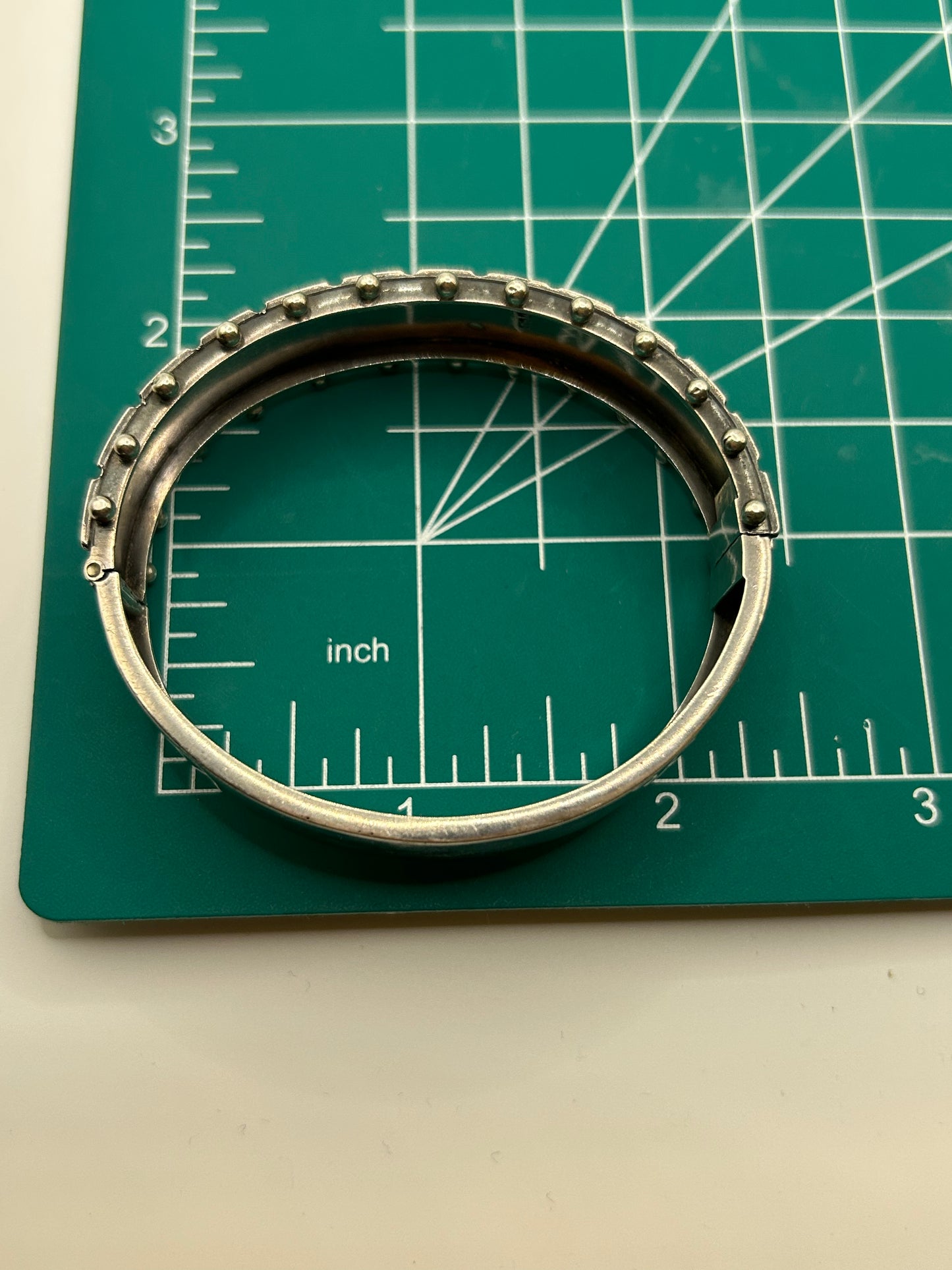 Antique English Silver Bracelet