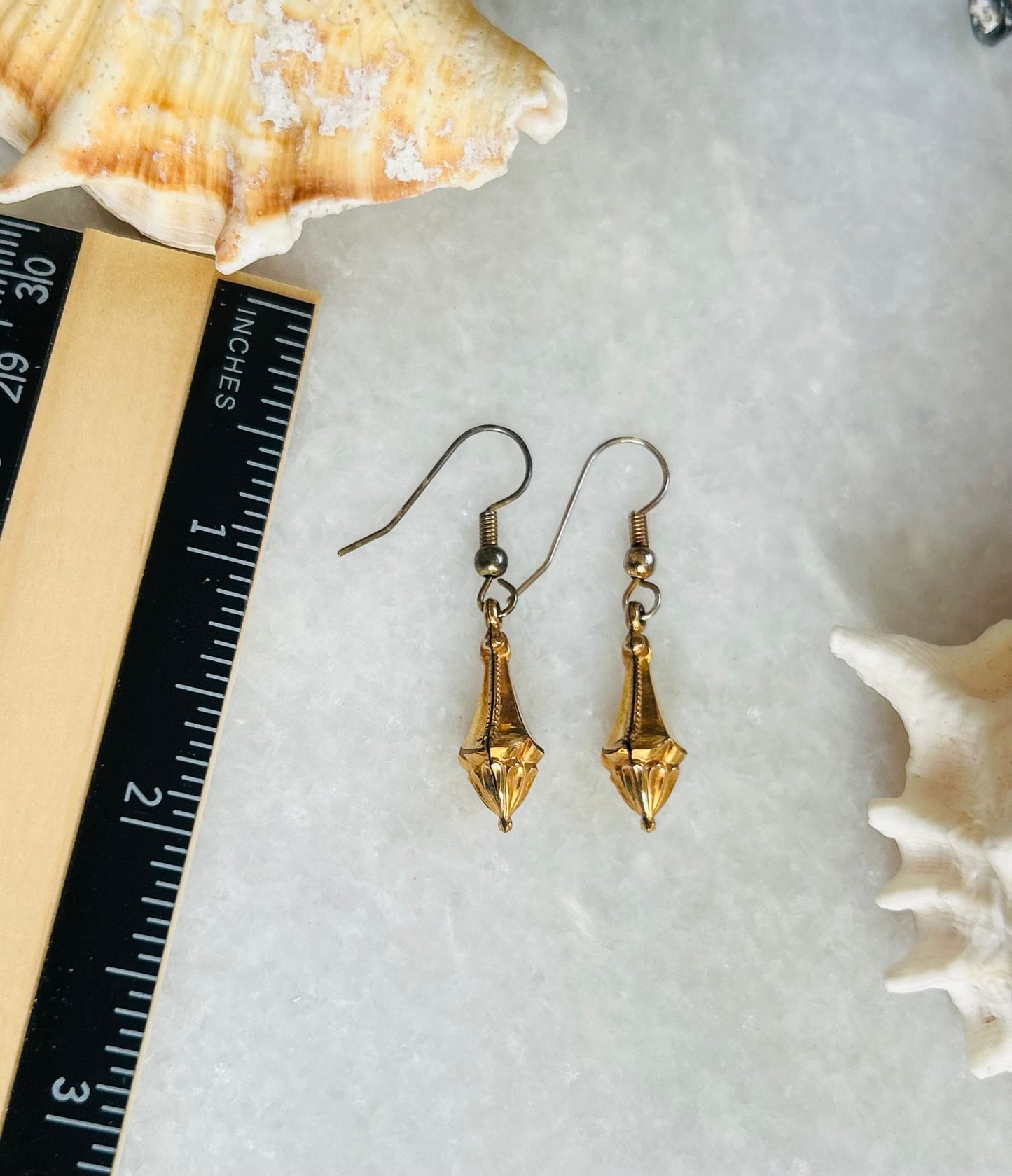 Torpedo Gold-Filled Earrings