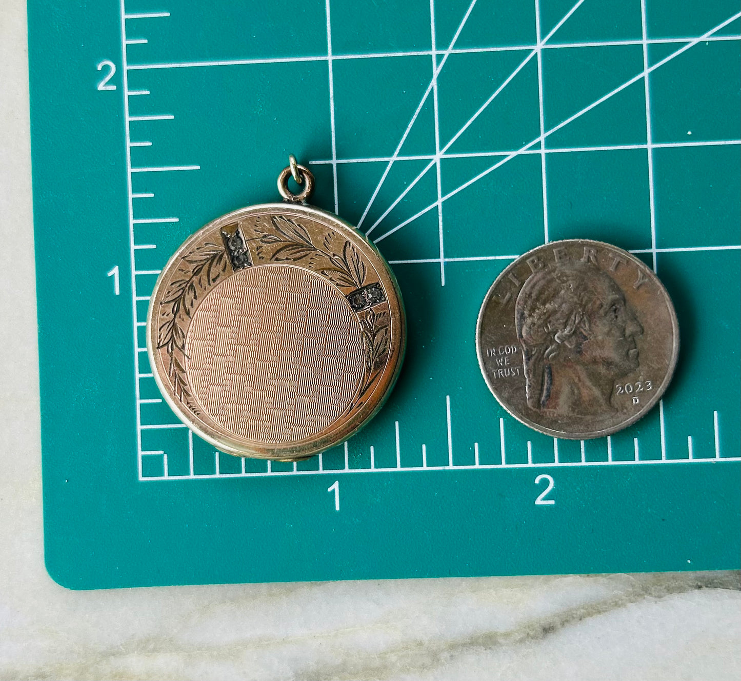 Etched Locket