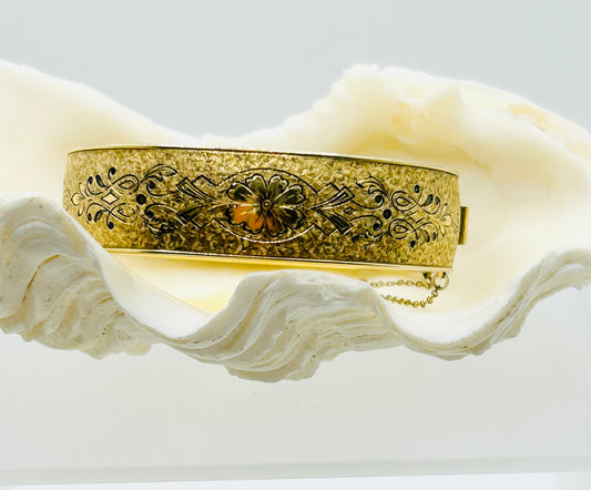 Antique gold filled bracelet