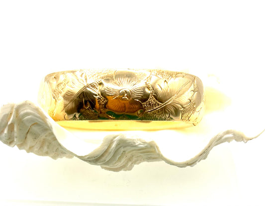 Antique gold filled bracelet