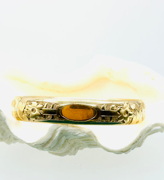 Antique gold filled bracelet