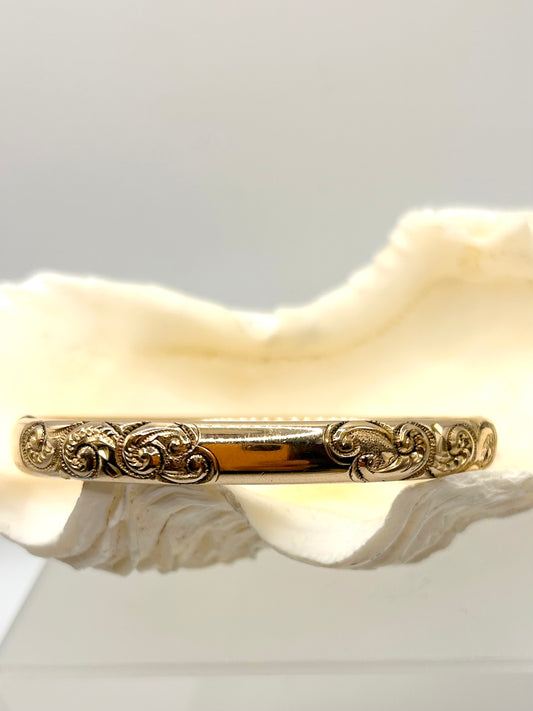 Antique gold filled bracelet