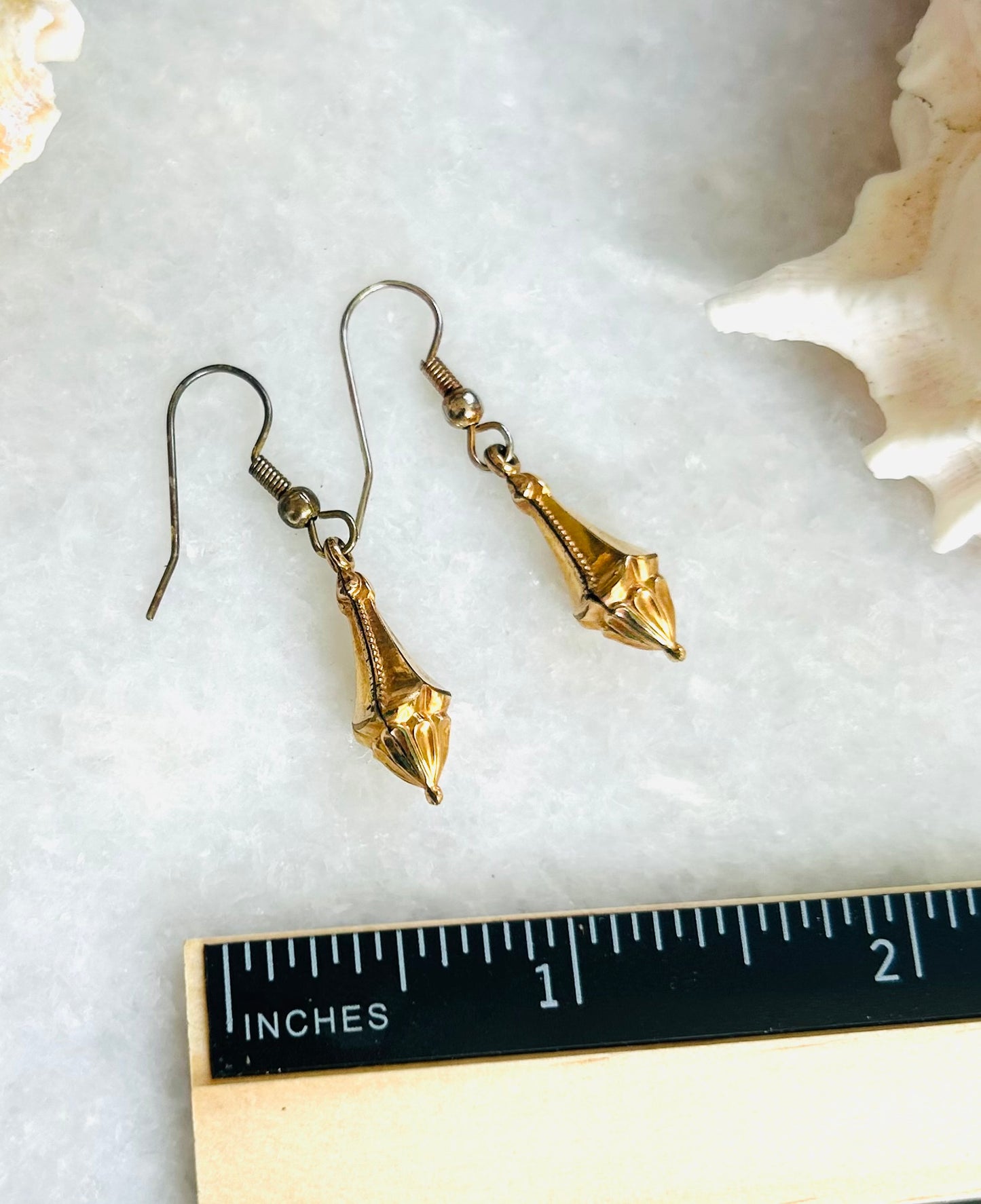 Torpedo Gold-Filled Earrings