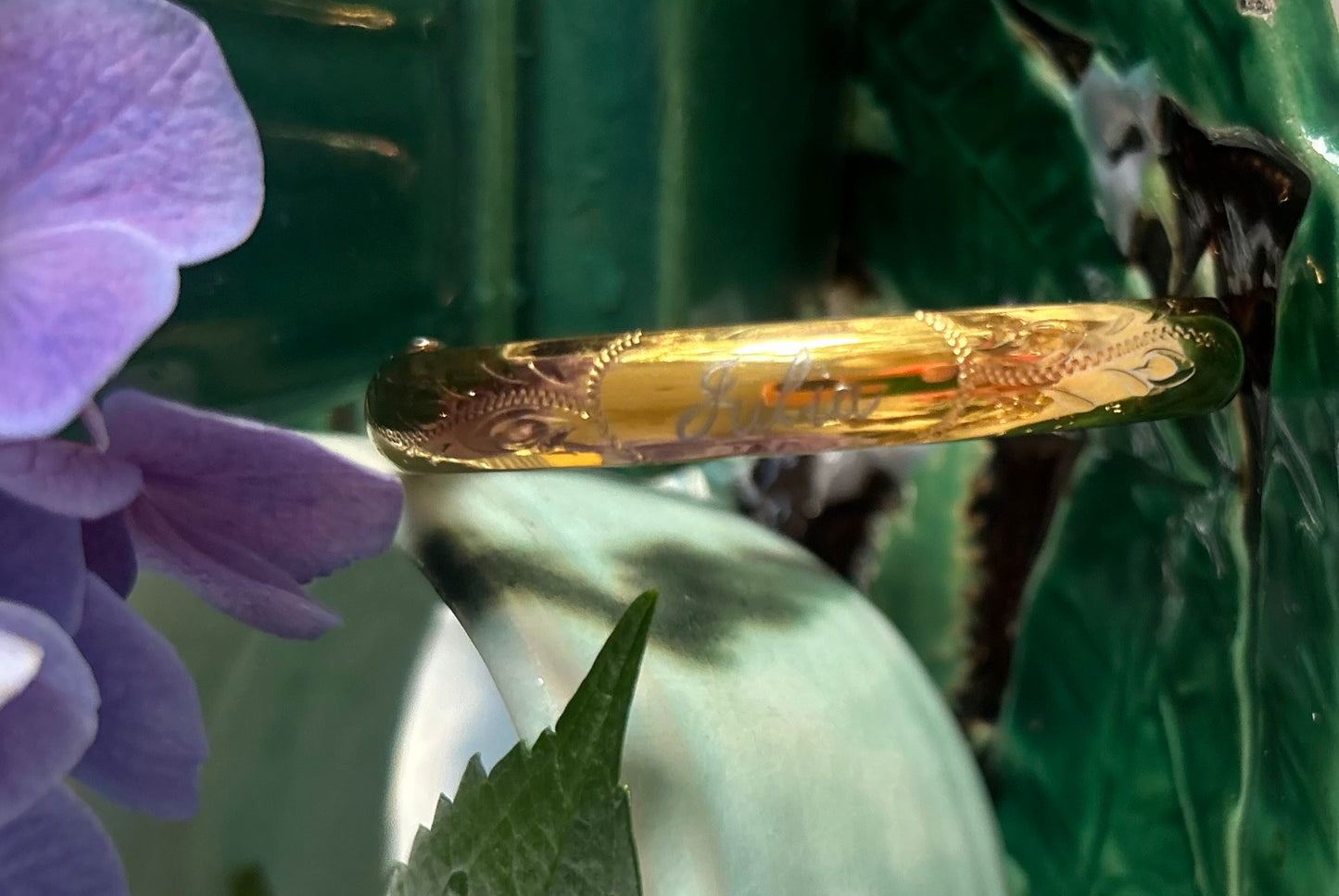 "Julia" Antique Gold-Filled Bracelet