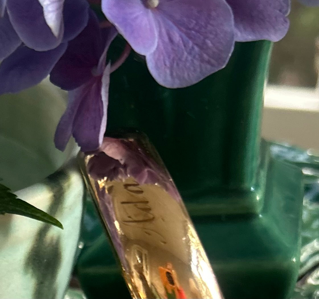 "Ada" Gold-Filled Repousse Bracelet