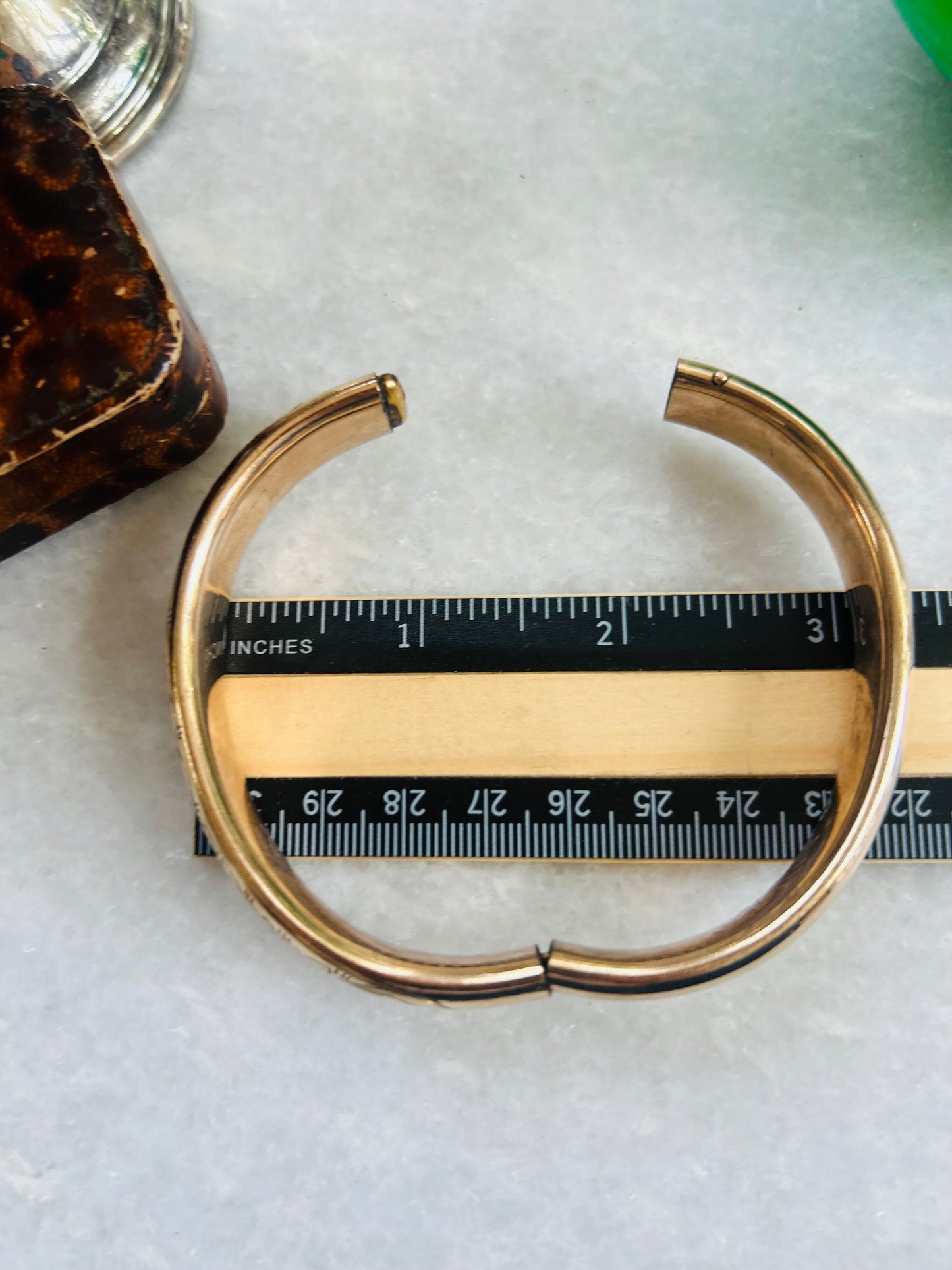 Lillian Ritchie Engraved Antique Bracelet
