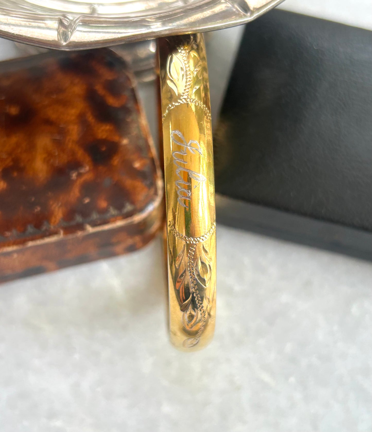 "Julia" Antique Gold-Filled Bracelet