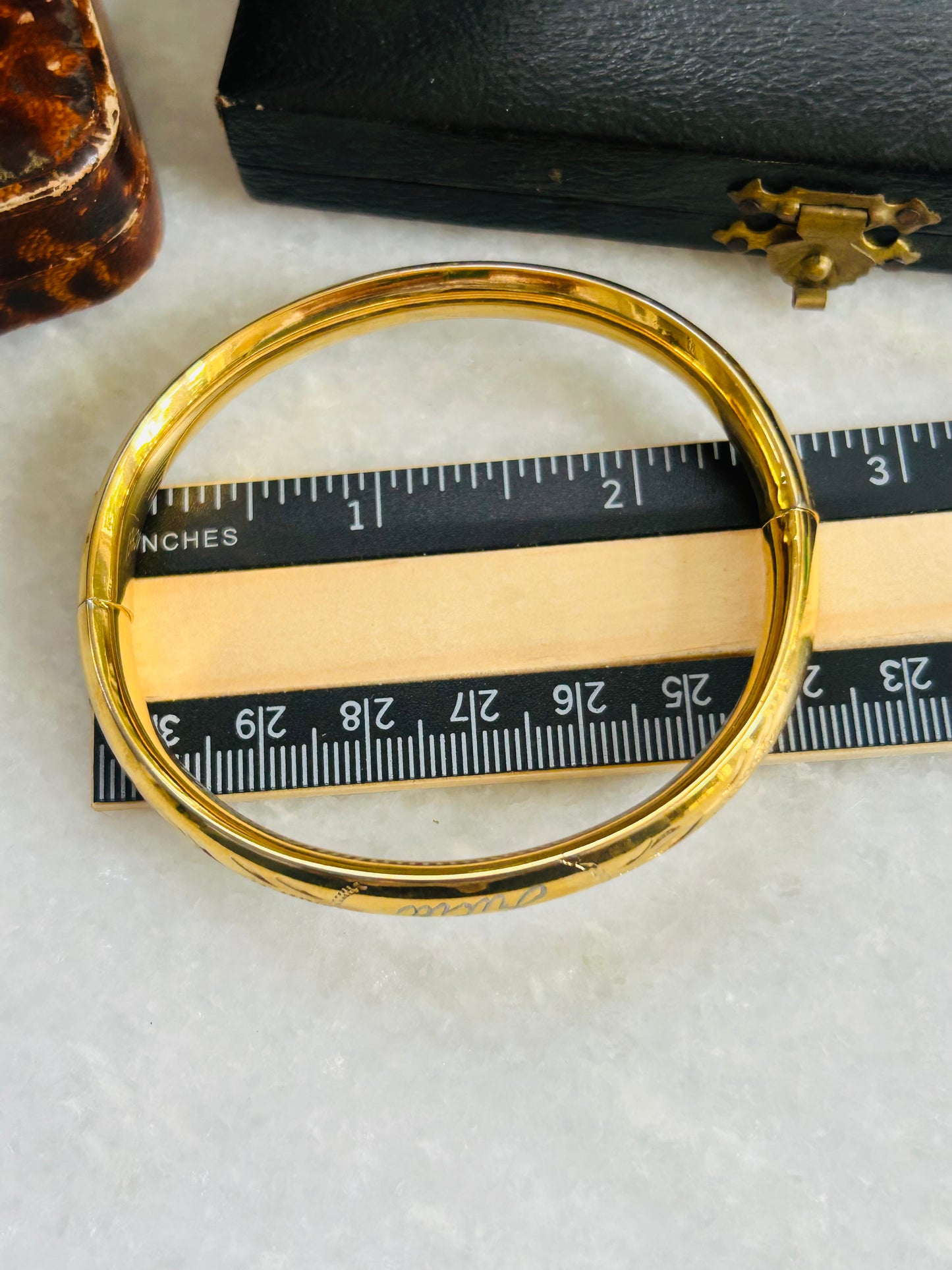"Julia" Antique Gold-Filled Bracelet