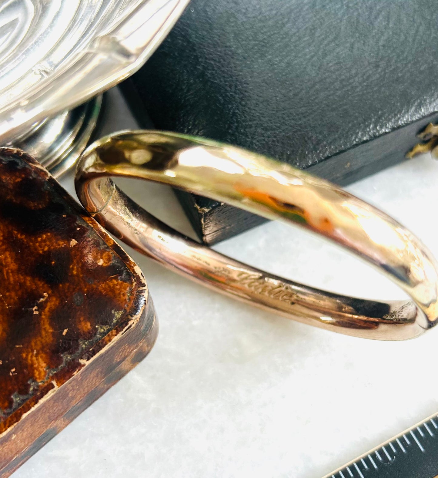"Sadie" Geometric-Style Gold-Filled Bracelet