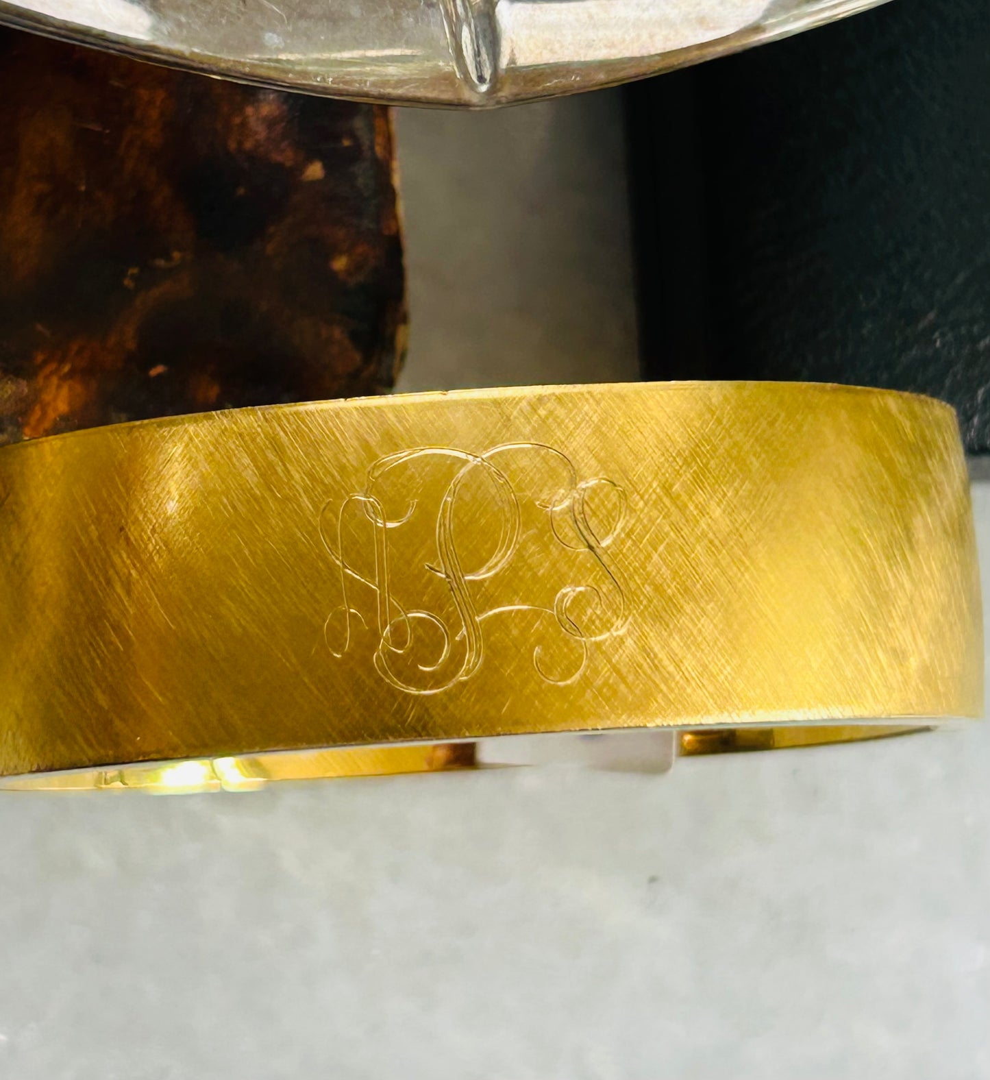 "aPs" Gold-Filled Bracelet
