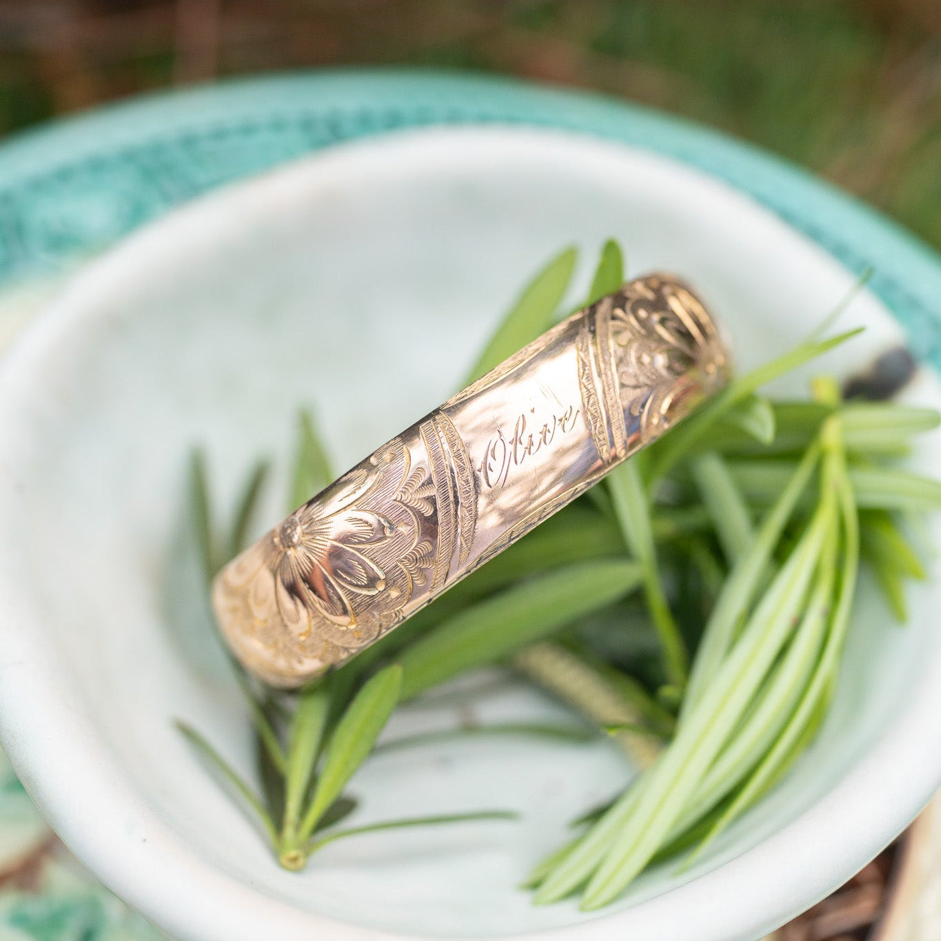 "Olive" Gold-Filled Bracelet