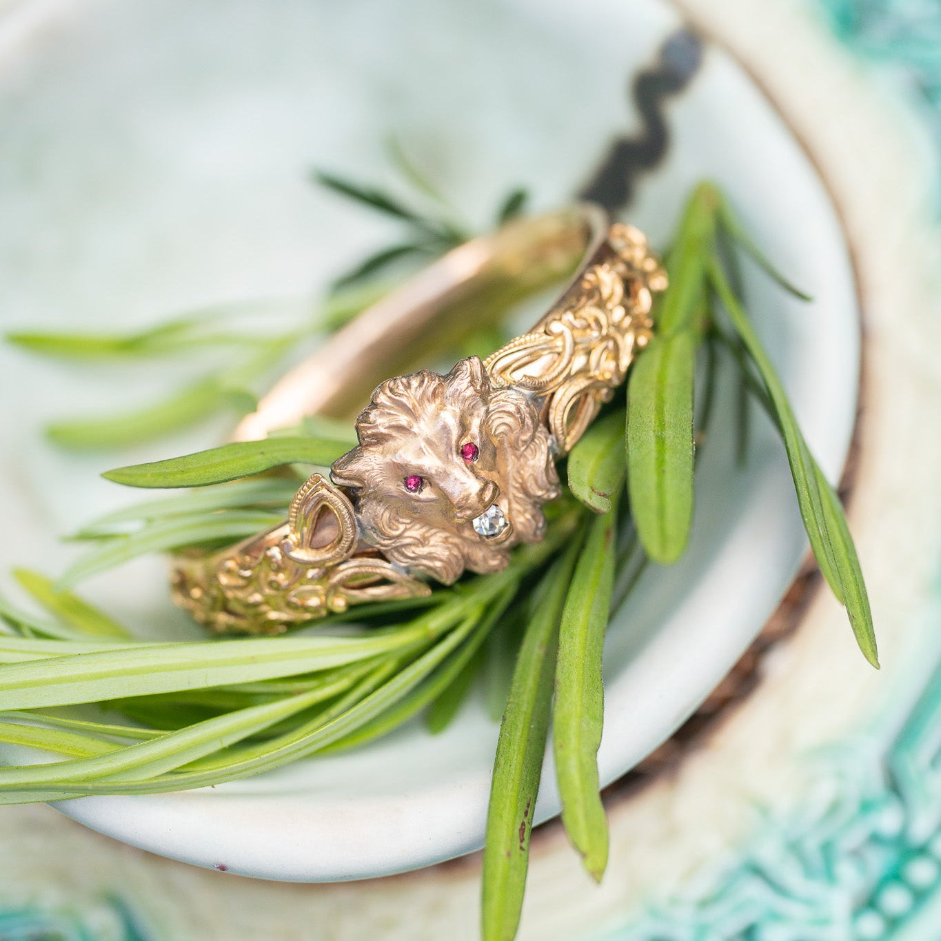 Lion Gold-Filled Bracelet