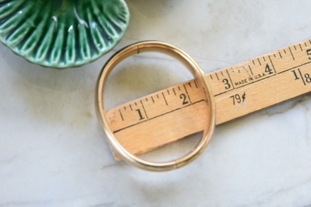 Gold-Filled Embossed Pattern Bracelet