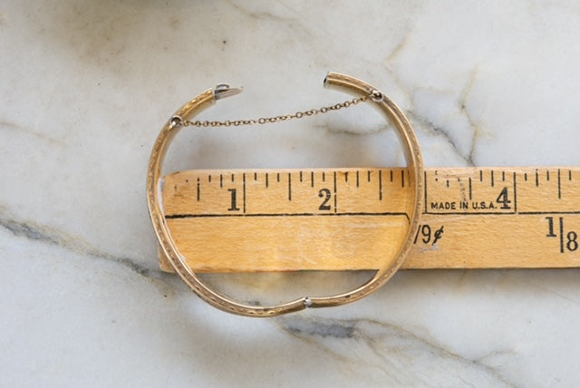 Gold-Filled Taille D'épargne Bracelet