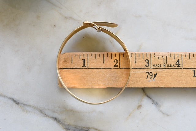 Gold-Filled Black Enamel Buckle-Style Bracelet
