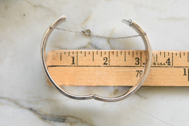 Black Enamel 12k Gold-Filled Bracelet "Hayward"