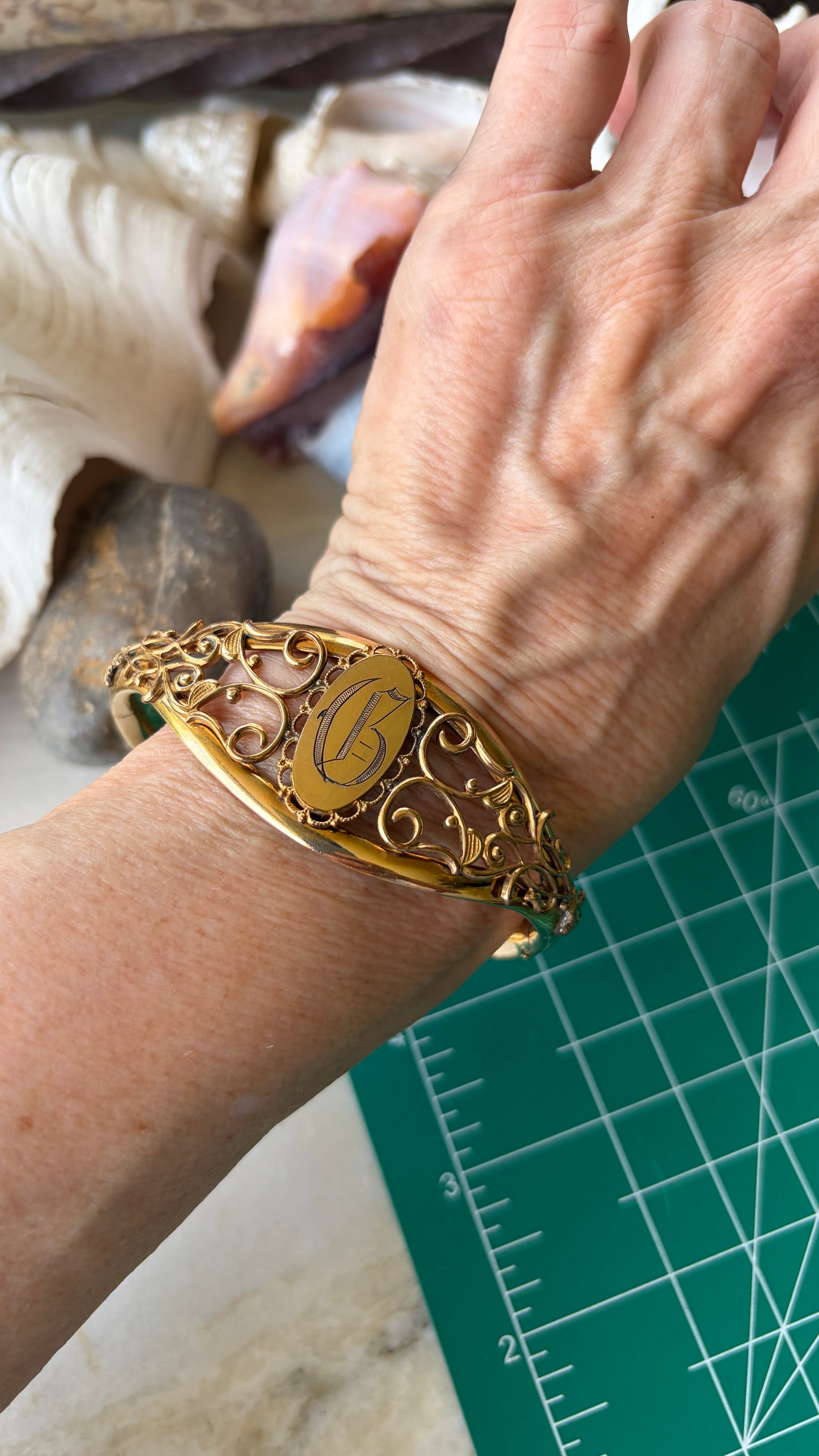 "G" Gold-Filled Bracelet
