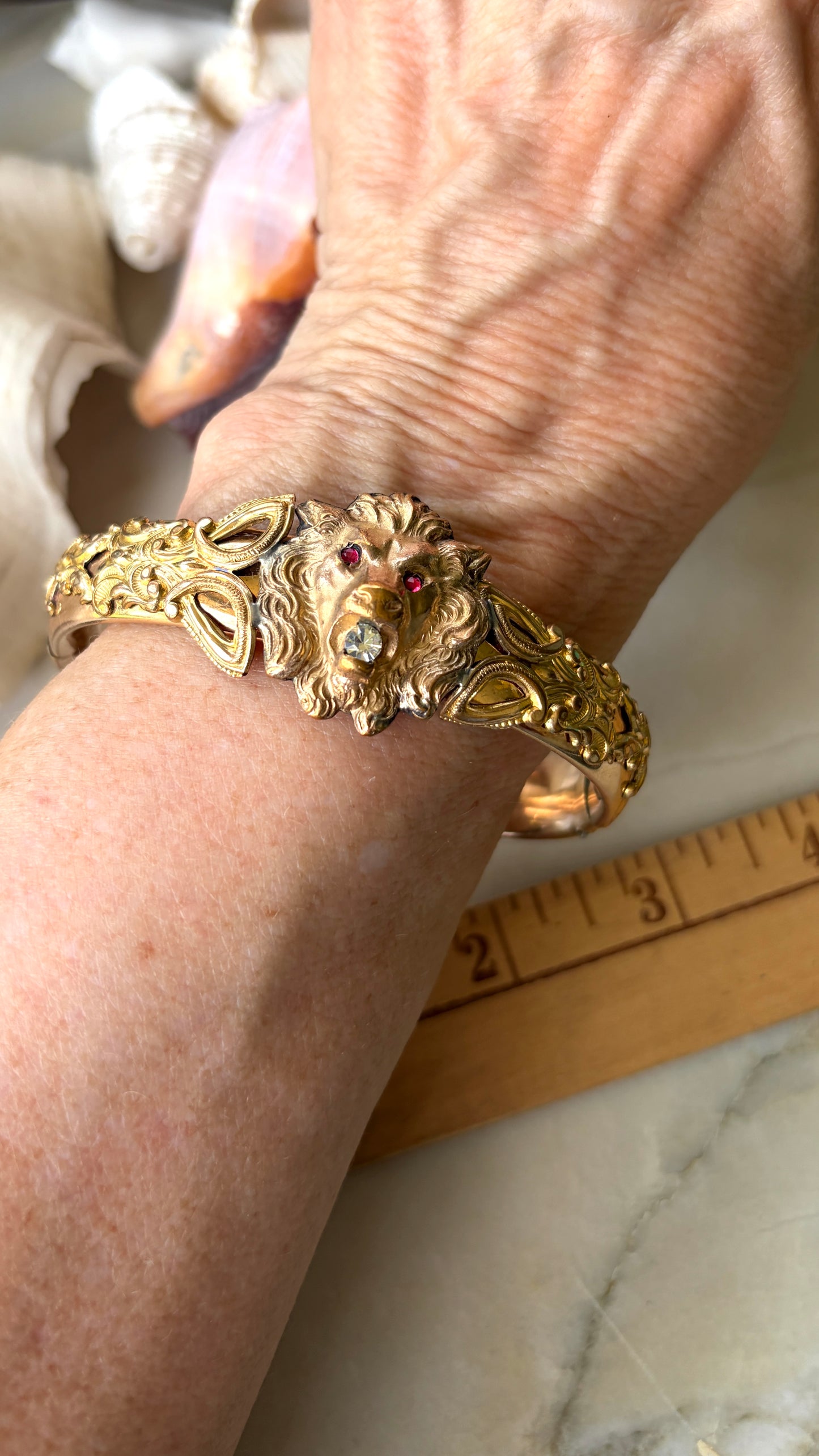 Lion Gold-Filled Bracelet