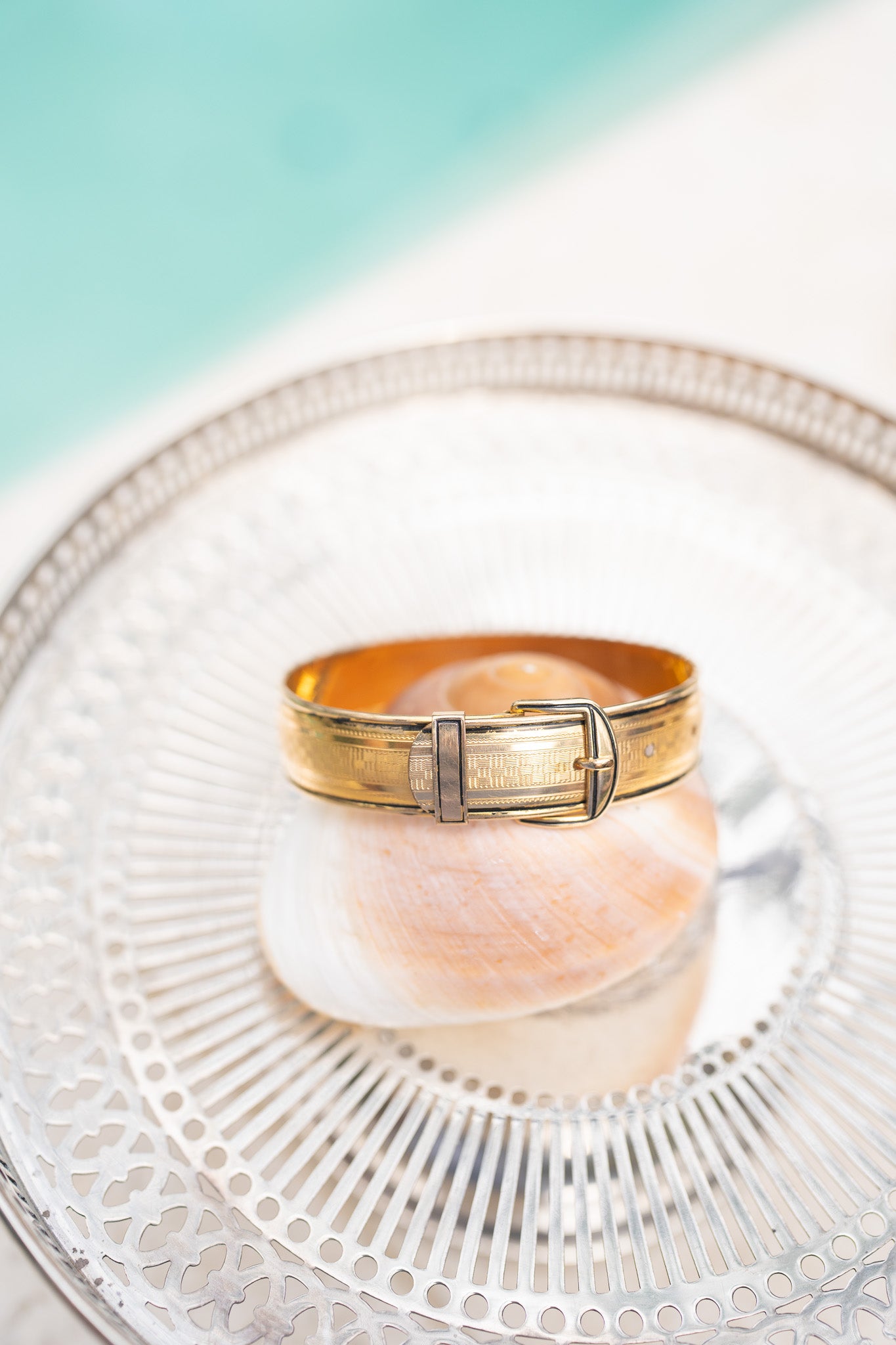 Gold-Filled Buckle Bracelet