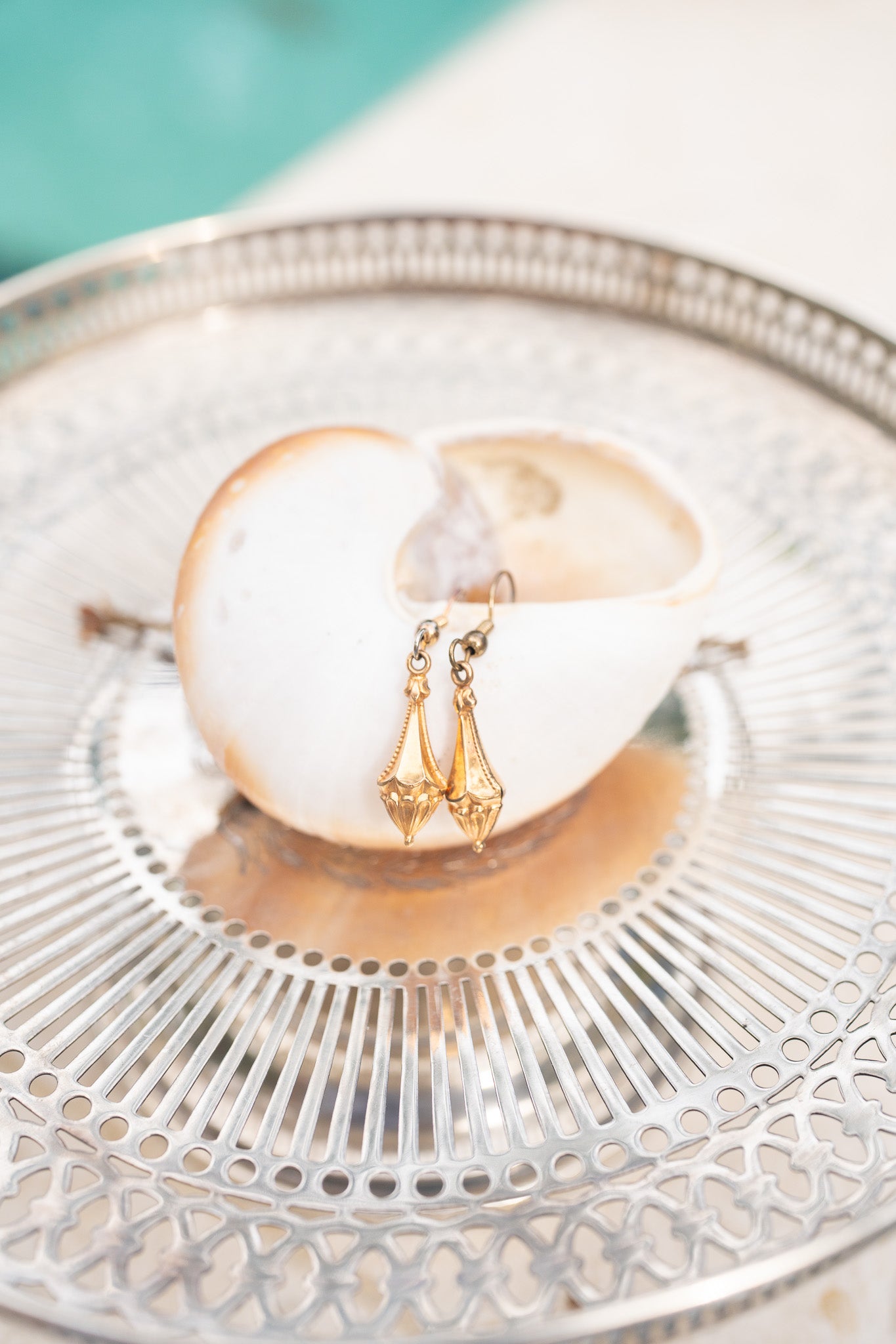 Torpedo Gold-Filled Earrings
