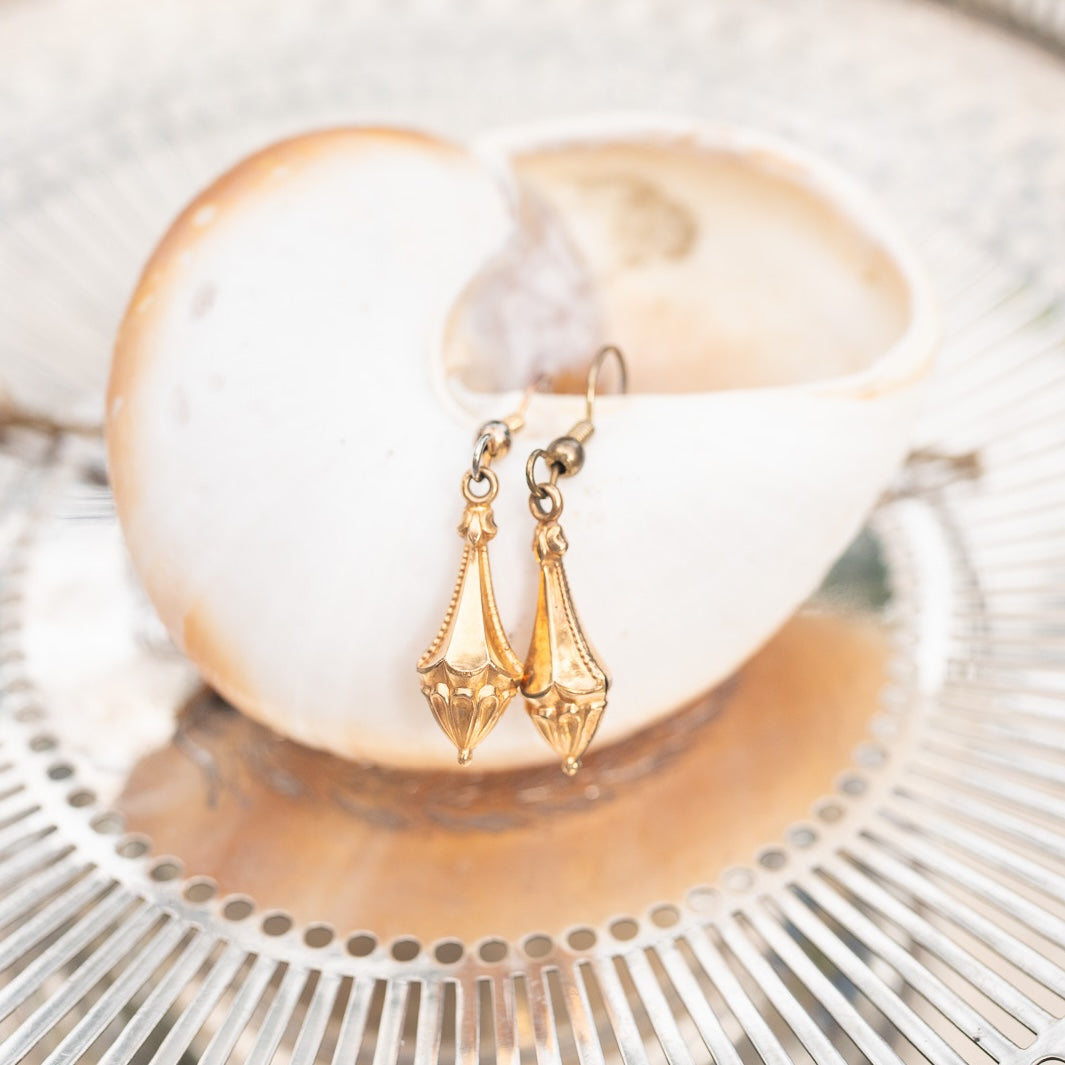 Torpedo Gold-Filled Earrings