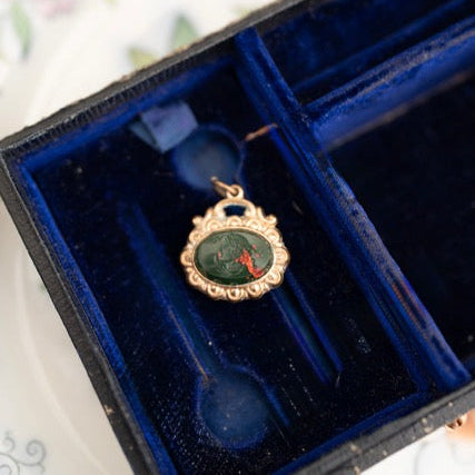 Bloodstone & Carnelian Watch Fob
