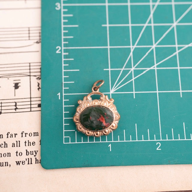 Bloodstone & Carnelian Watch Fob