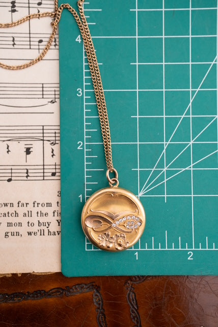 Repousse Paste Locket