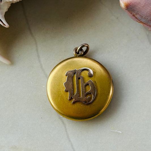 Old English Locket