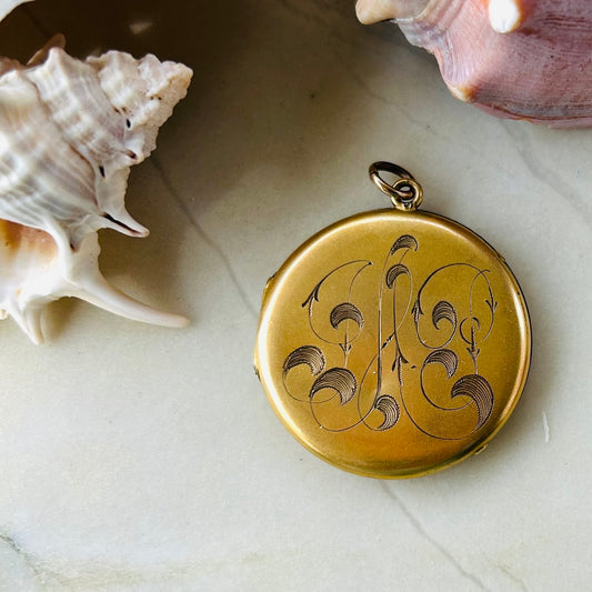 Ornamental Engraved Locket