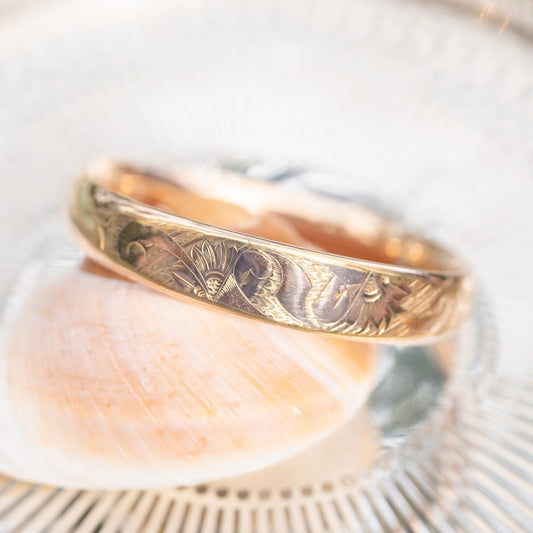 Oval Gold-Filled Bracelet with Secure Clasp